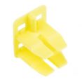 174258-7 Фиксатор колодки 4 pin (желтый)