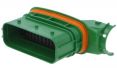 5-1718323-1 Колодка штыревая 2.8MM TAB HSG 39 контактов (зеленая)