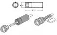 54010-1 Кожух с термоусадкой для колодок CPC 11 TE/AMP (мин размер кабеля 6,35мм)