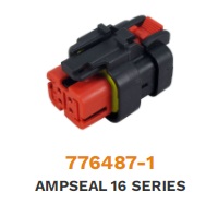 776487-1 Колодка штыревая серии AMPSEAL 8 pin ― Авто Тюнинг Групп
