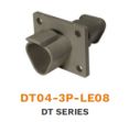 DT04-3P-LE08 разъем штыревой DEUTSCH серия DT 3 pin с фланцем крепления