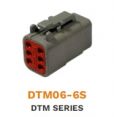 DTM06-6S Колодка штыревая 6 pin