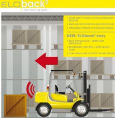 ELOback² LITE ультразвуковая система обнаружения для вилочного погрузчика (до 1,5м) ― Авто Тюнинг Групп