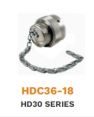 HDC36-18 Крышка защитная, герметичная для разъемов серии HD30, с цепочкой