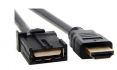 HDMI E-002 кабельный адаптер с разъемами HDMI E / HDMI A   1,5м