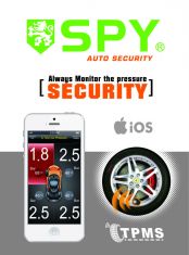 SPY LP510 iphone TPMS (подключение в гнездо прикуривателя, внешние датчики 4 шт) ― Авто Тюнинг Групп