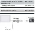 MCDE3000 – OEM-Ethernet IP-камера для спецтехники