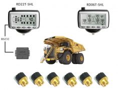 RD22T-SHL OTR Система контроля давления и температуры в шинах для спецтранспорта и ричстракеров (до 22 колес)  ― Авто Тюнинг Групп