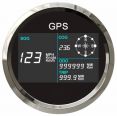 Универсальный цифровой ГЛОНАСС/GPS - спидометр, компас 12-24в, 85мм   новый дизайн