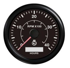 Новый универсальный цифровой тахометр со счетчиком часов наработки 85мм (4000 rpm)   ― Авто Тюнинг Групп