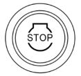 RDTACT-3017-SM Выключатель кнопочный для автотракторной техники (STOP) аварийная остановка 