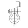 1506658 Клемма аккумуляторная (10-20мм2) серии STRIP SX, минусовая